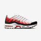 Nike Air Max Plus White Black University Red