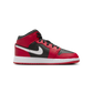 Jordan 1 Mid Gym Red Black White
