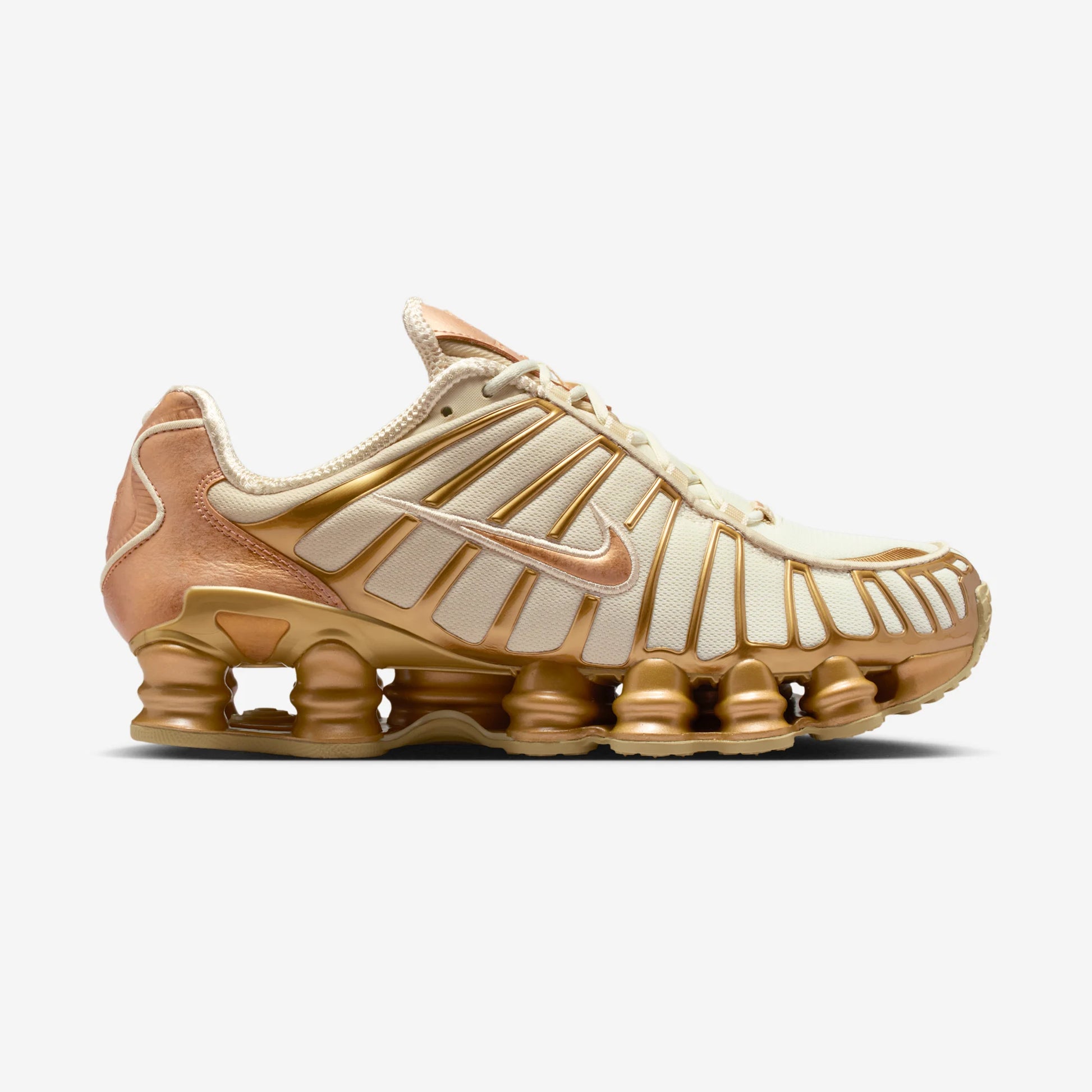 Nike Shox TL Coconut Milk Metallic Gold Copper (Women's)