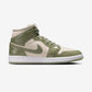 Jordan 1 Mid SE Sea Glass Oil Green (Women's)