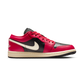 Jordan 1 Low Mystic Hibiscus Black (Women's)