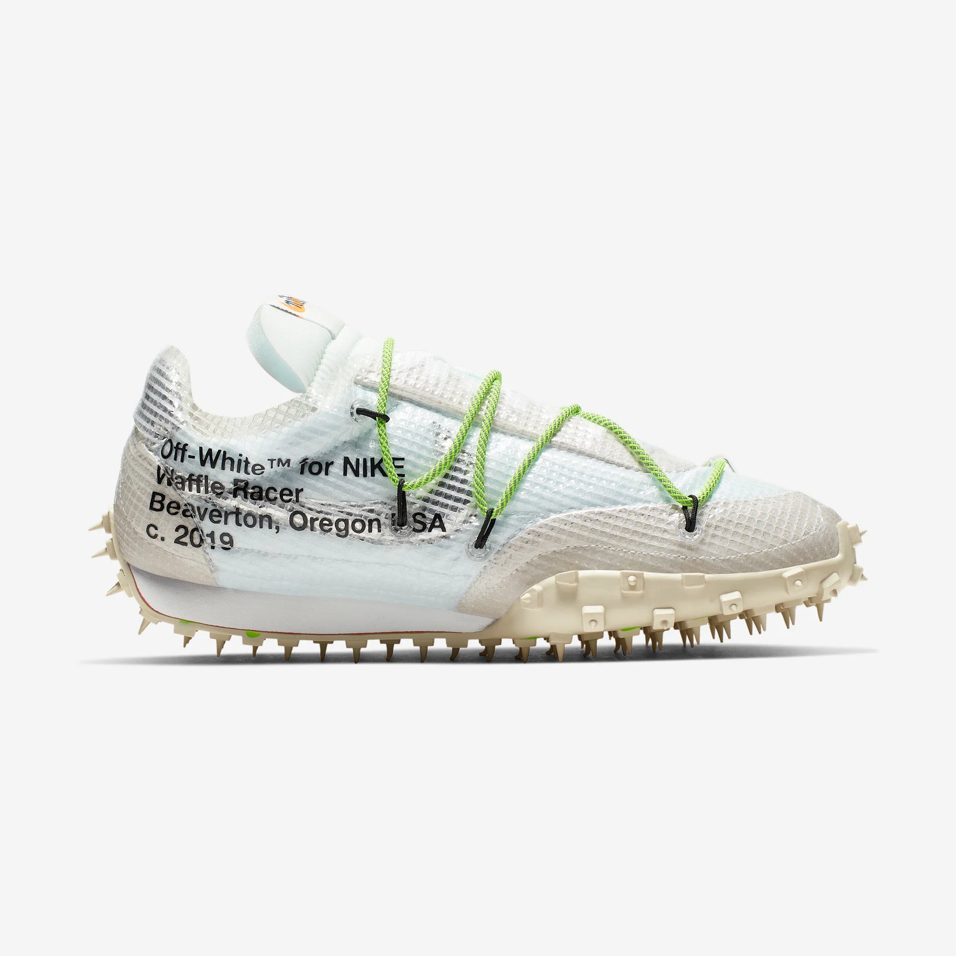 Nike Waffle Racer Off-White White (Women's)