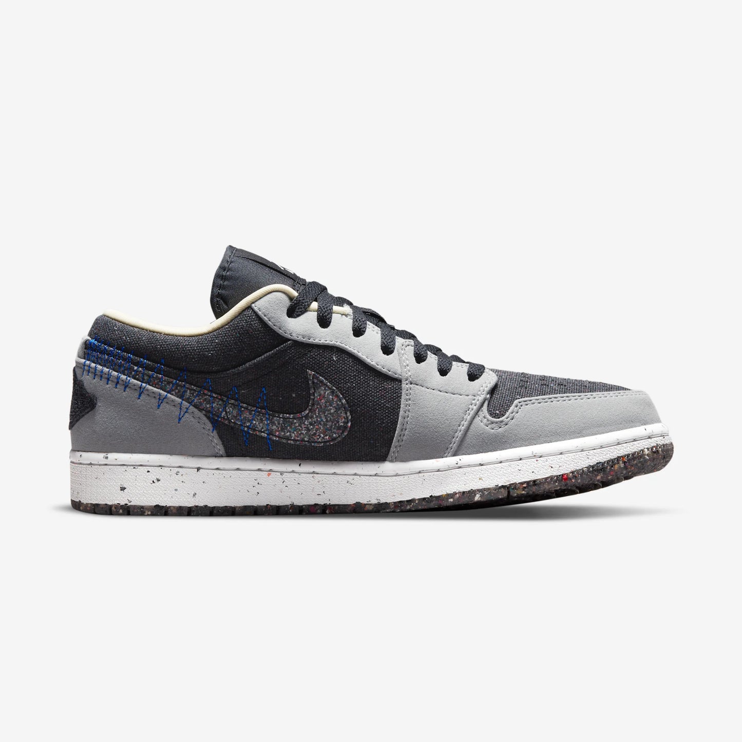 Jordan 1 Low SE Crater Black Grey