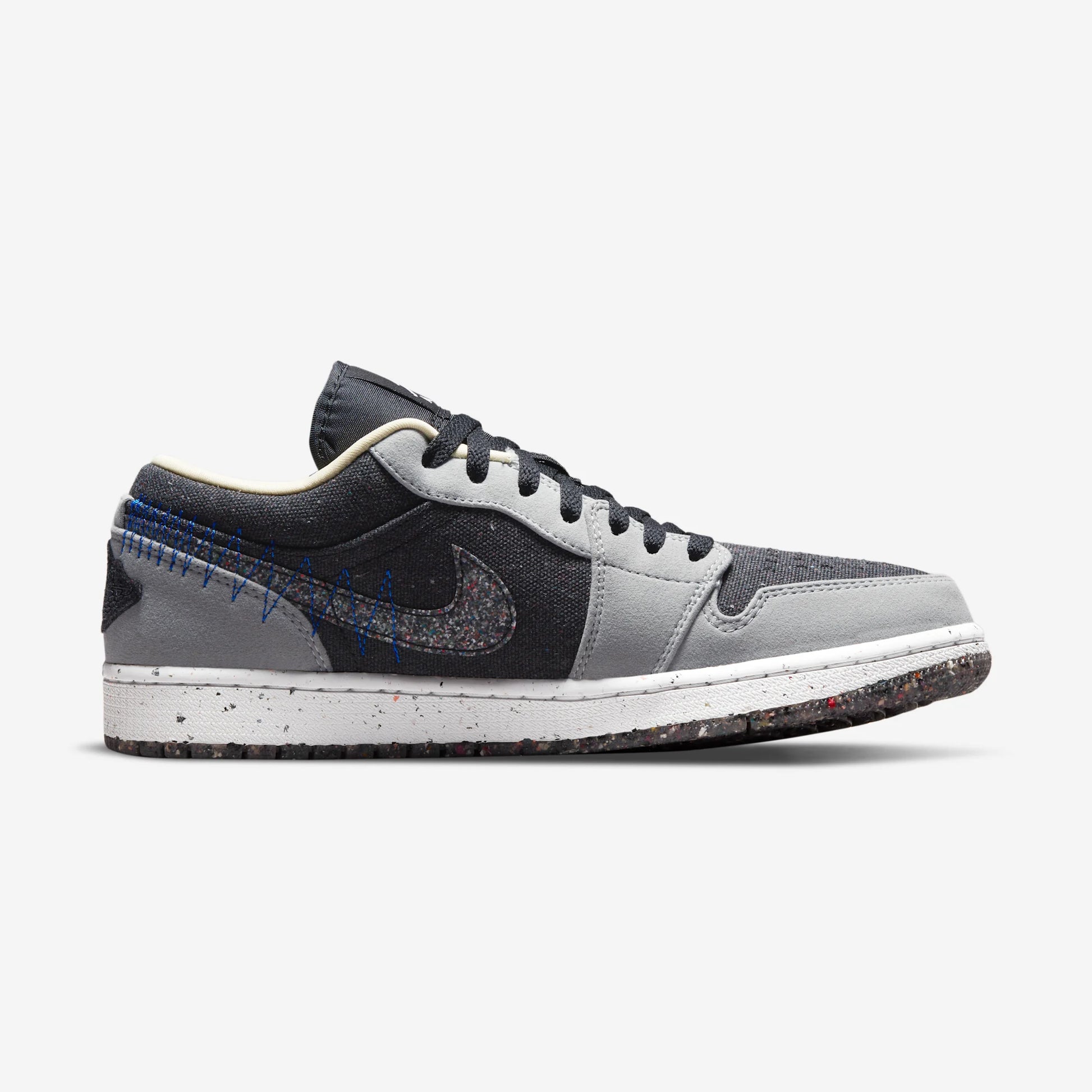 Jordan 1 Low SE Crater Black Grey