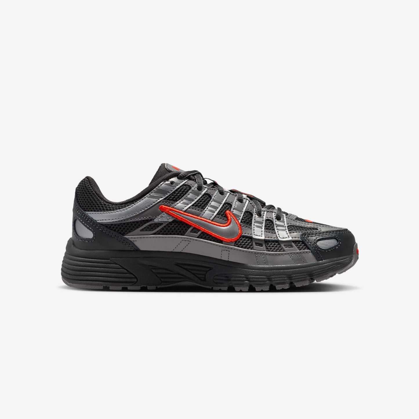 Nike P-6000 Anthracite Picante Red Metallic Cool Grey (GS)