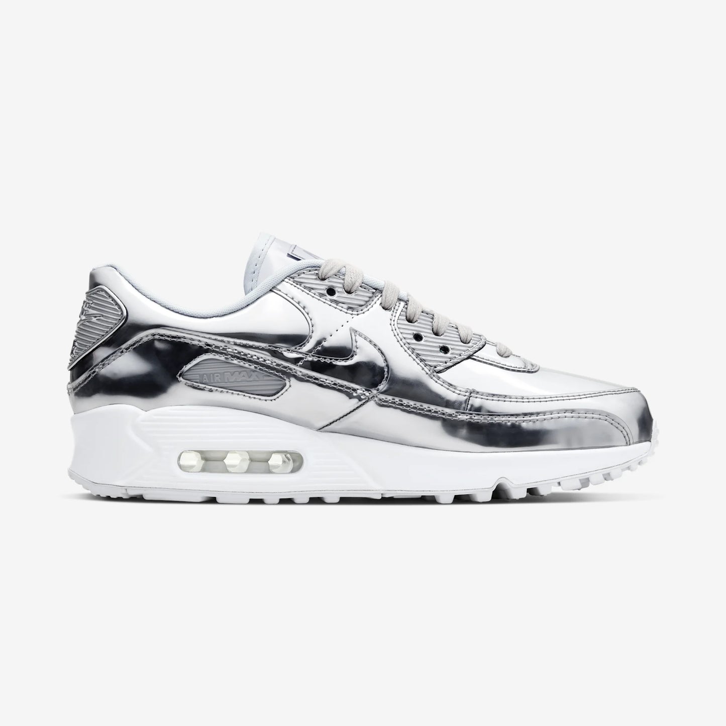 Nike Air Max 90 Metallic Silver (2020) (Women's)