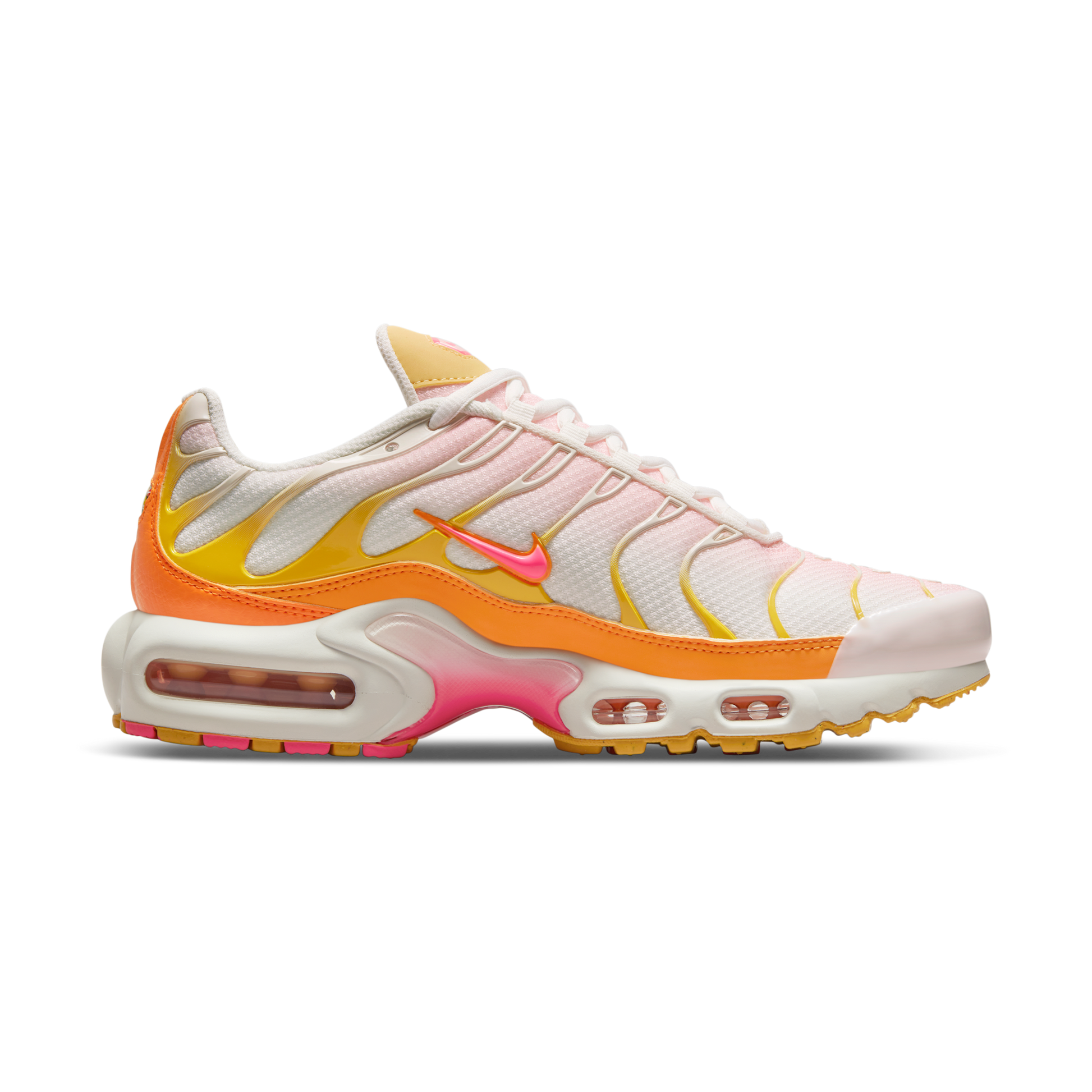 Nike Air Max Plus White Orange Pink (Women's)
