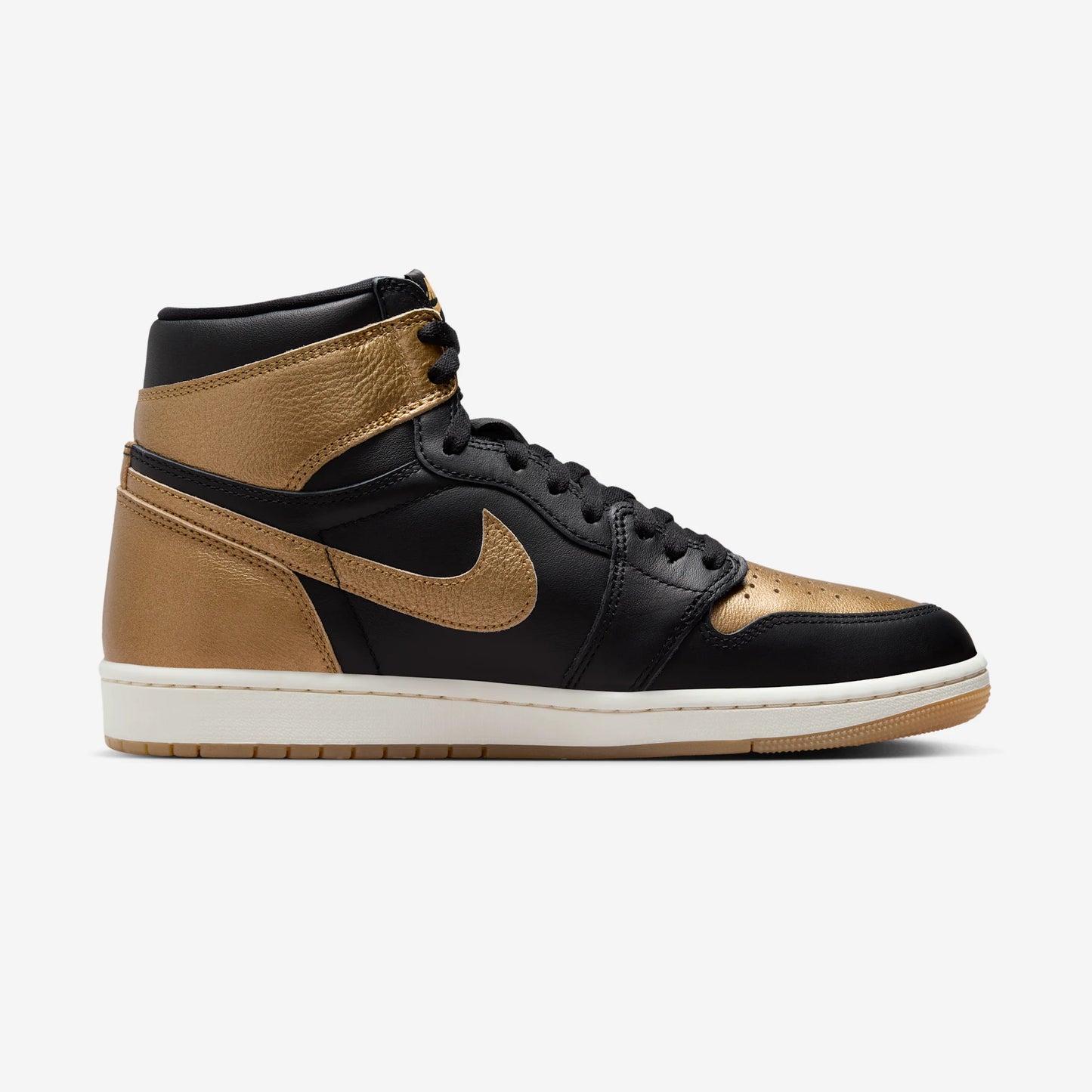 Jordan 1 Retro High OG Black Metallic Gold