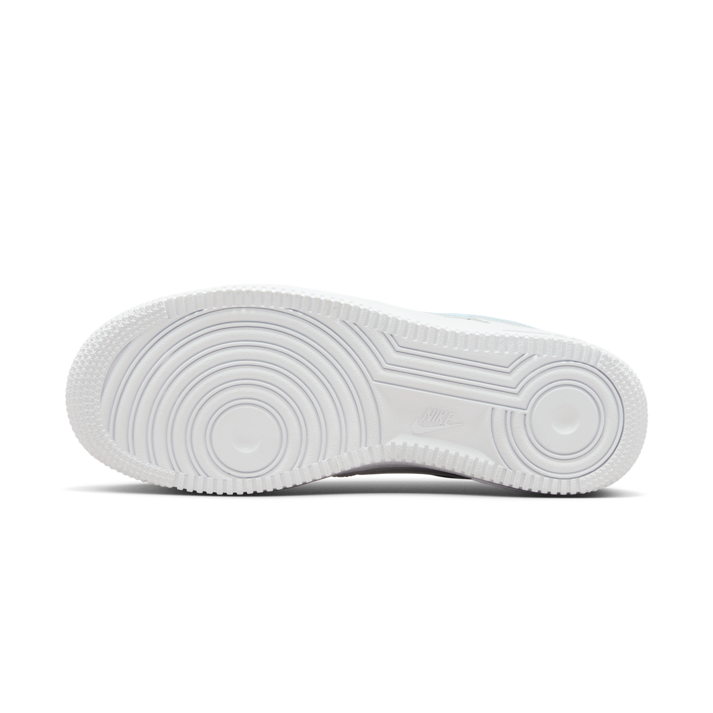 Nike Air Force 1 Low White Light Armory Blue Mini Swoosh (Women's)