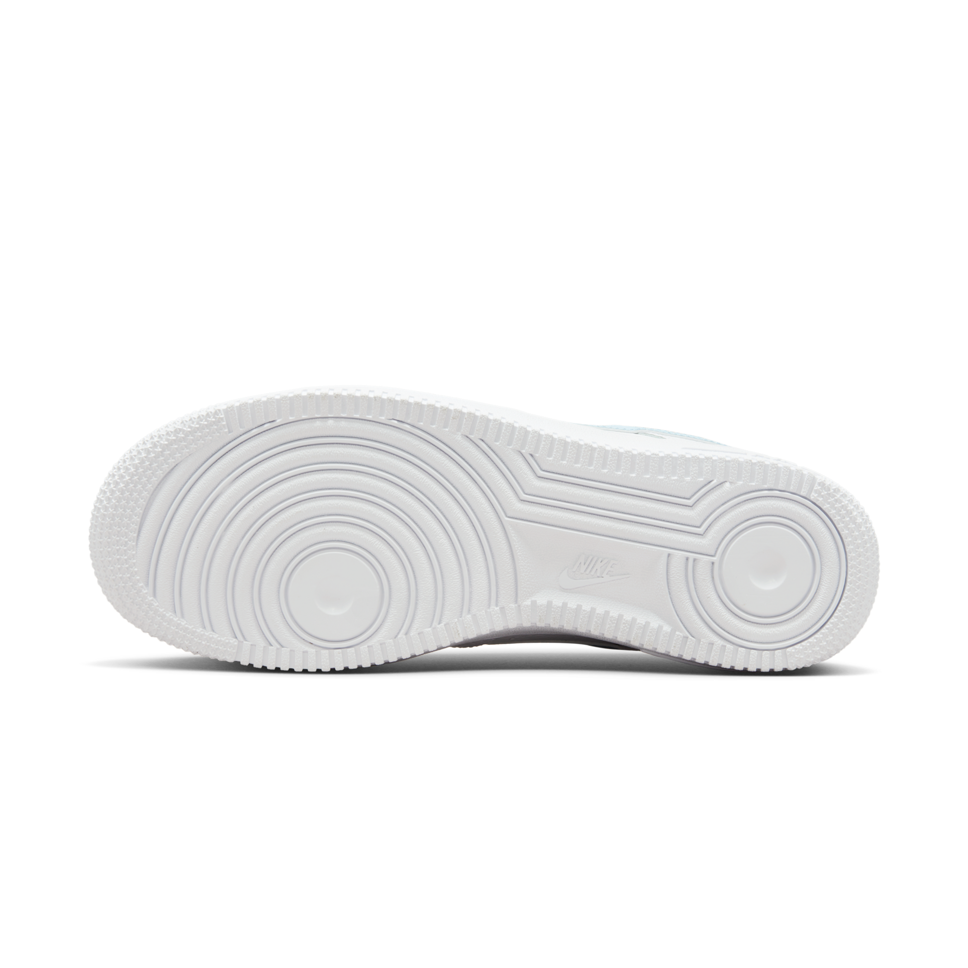 Nike Air Force 1 Low White Light Armory Blue Mini Swoosh (Women's)