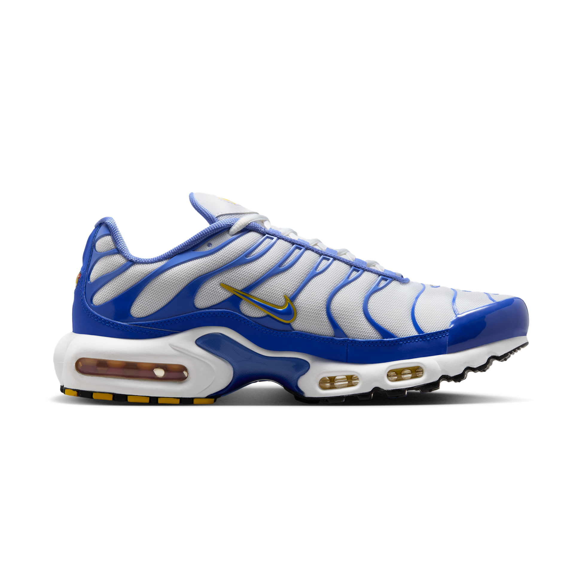 Nike Air Max Plus White Lyon Blue Varsity Maize