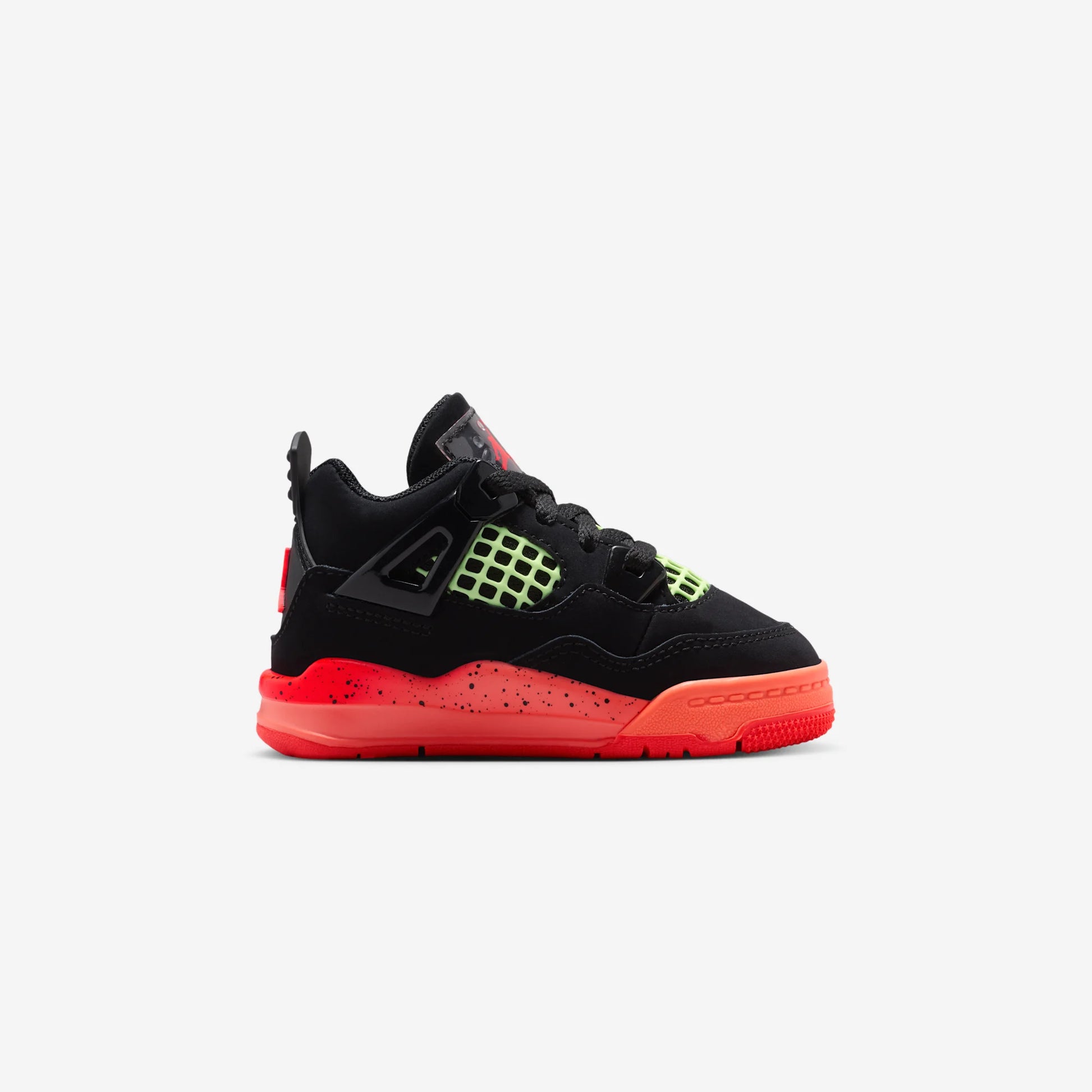 Jordan 4 Retro Black Infrared Barely Volt (TD)