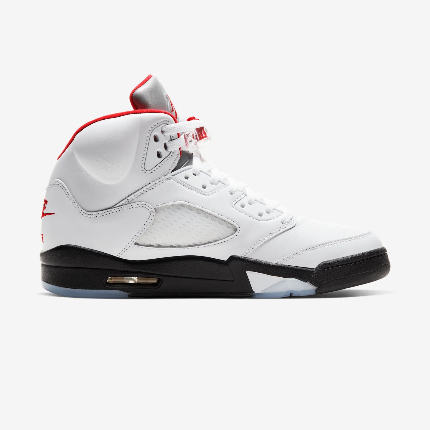 Jordan 5 Retro Fire Red Silver Tongue (2020)