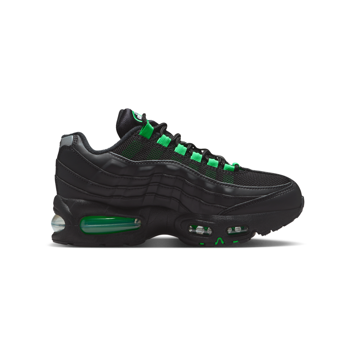 Nike Air Max 95 Black Green Shock (GS)
