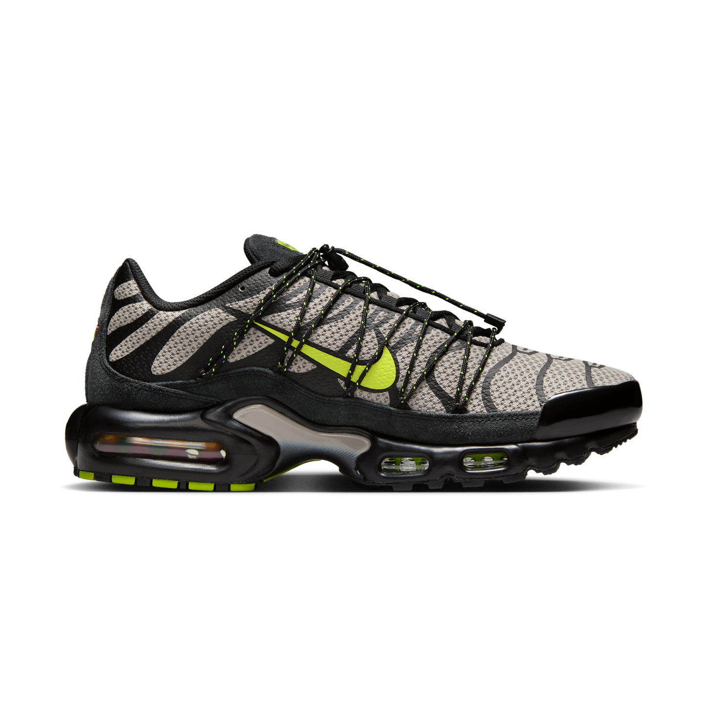 Nike Air Max Plus Utility Black College Grey Volt