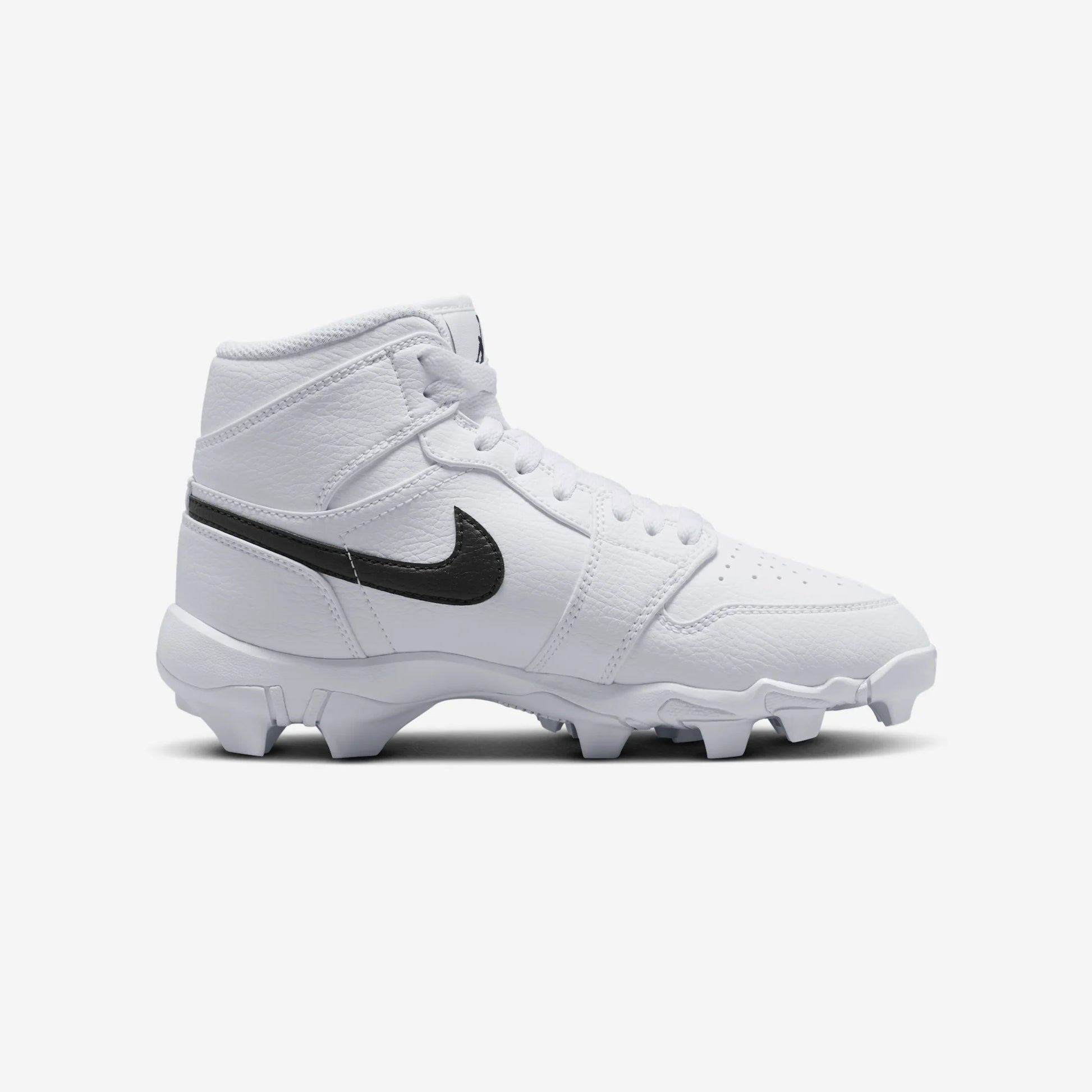 Jordan 1 Mid Cleat White Black (GS)
