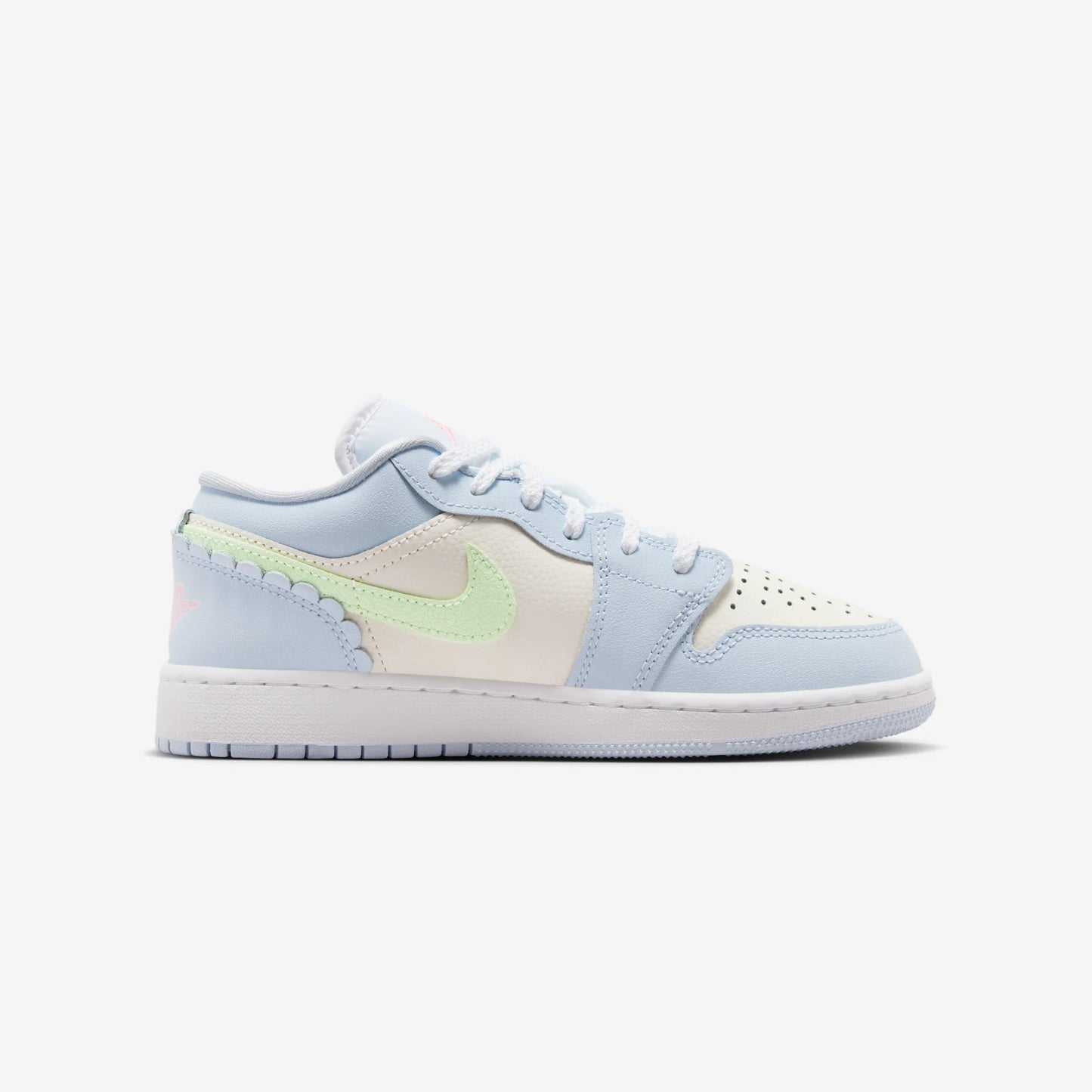Jordan 1 Low SE Half Blue Sail Vapor Green (GS)