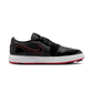 Jordan 1 Low Golf Spiked Bred Black Patent