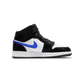 Jordan 1 Mid Black Racer Blue White (GS)