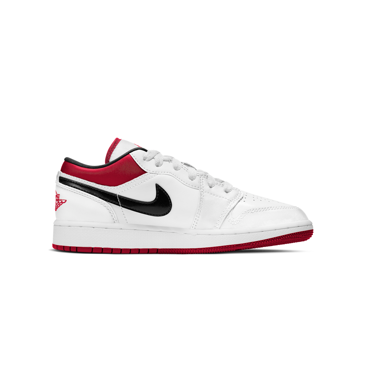 Jordan 1 Low White Gym Red (GS)