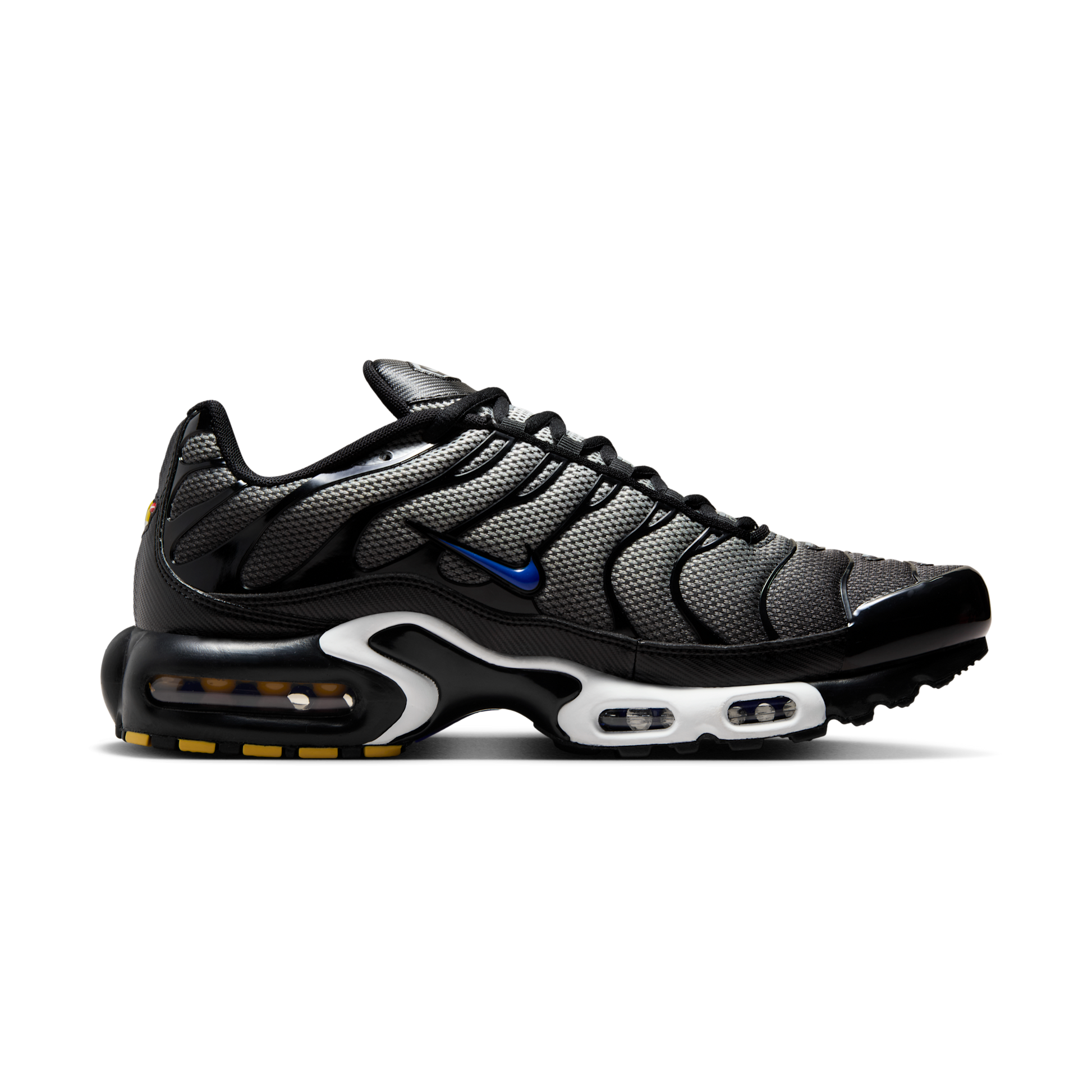 Nike Air Max Plus White Black Racer Blue