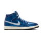 Jordan 1 Mid SE Metallic Blue Quilted (Women's)