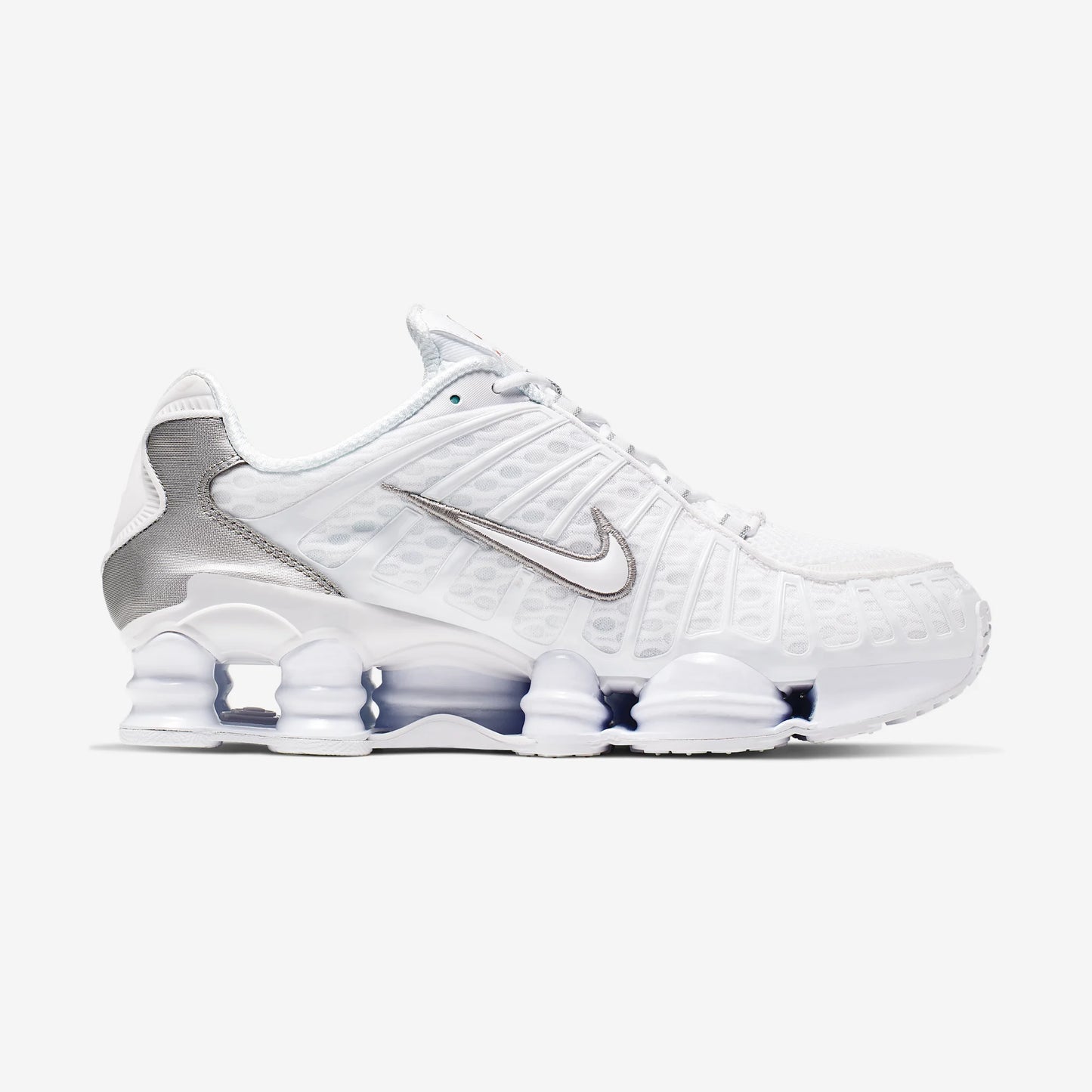 Nike Shox TL White Metallic Silver