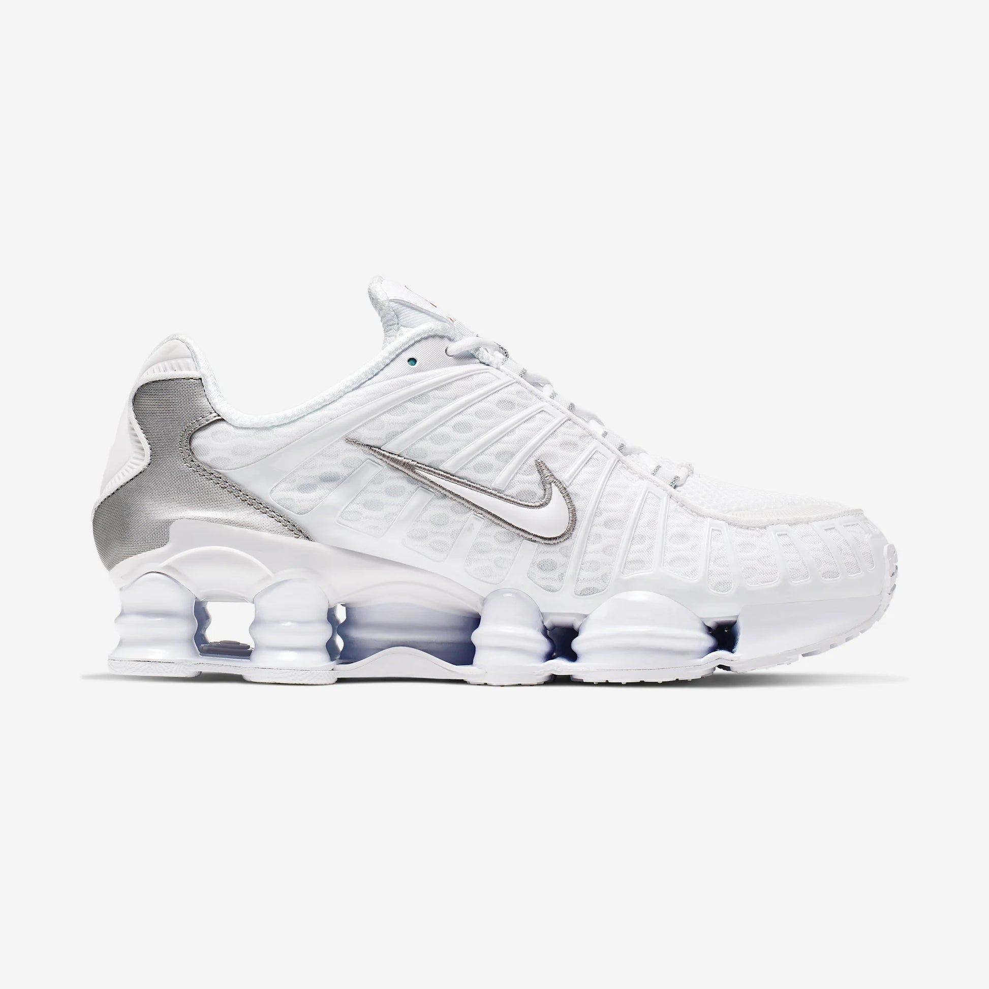 Nike Shox TL White Metallic Silver