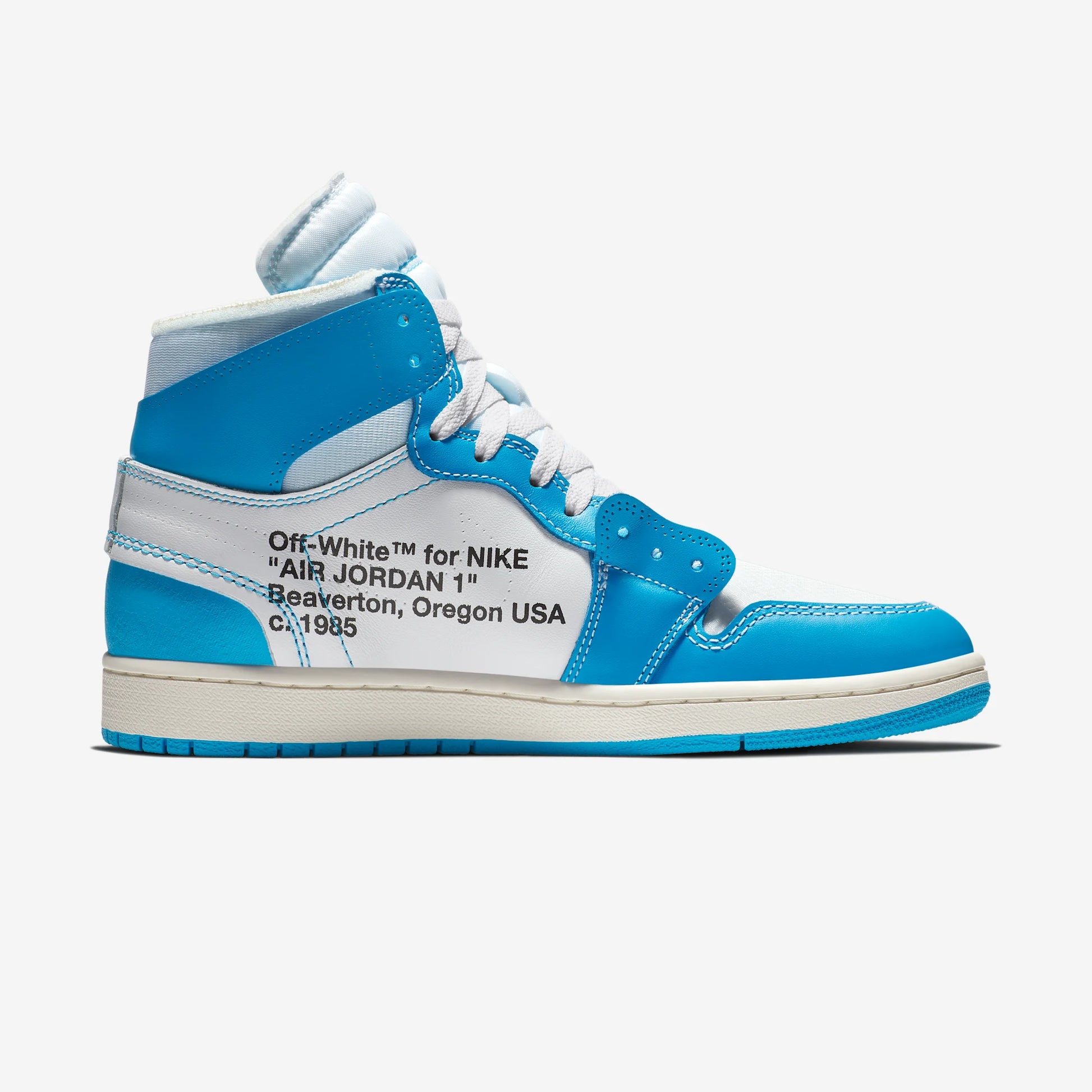 Jordan 1 Retro High Off-White University Blue