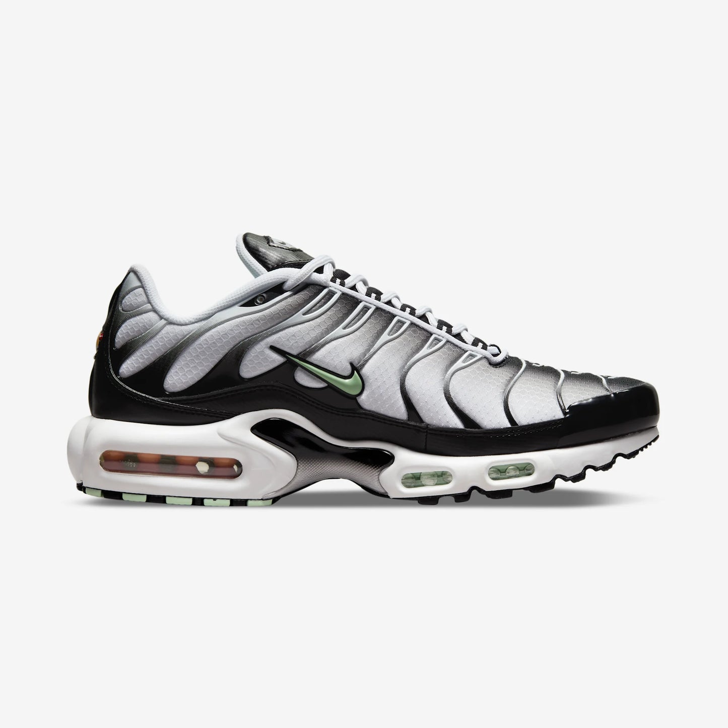 Nike Air Max Plus White Black Mint Green