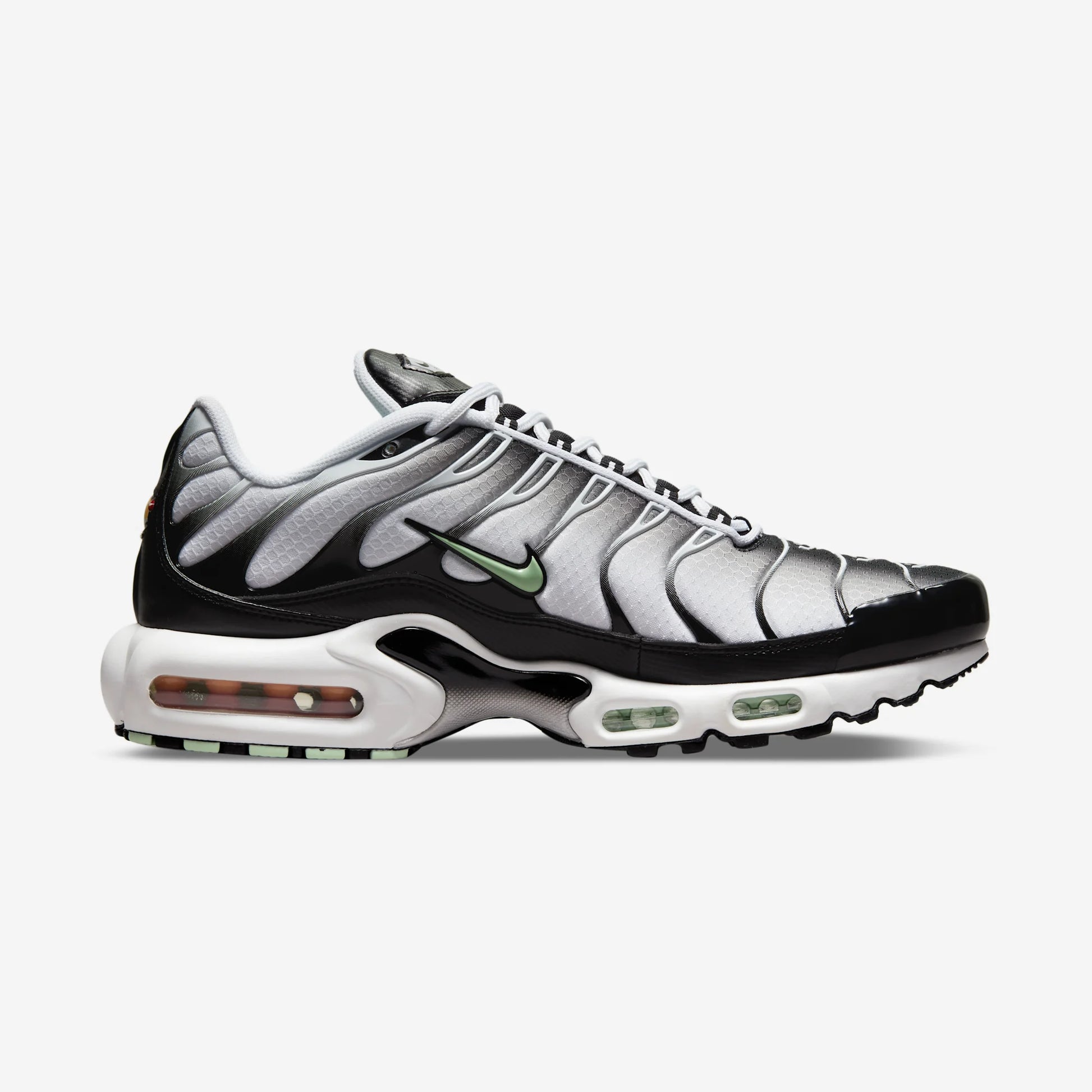 Nike Air Max Plus White Black Mint Green