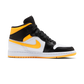 Jordan 1 Mid Laser Orange Black (Women's)