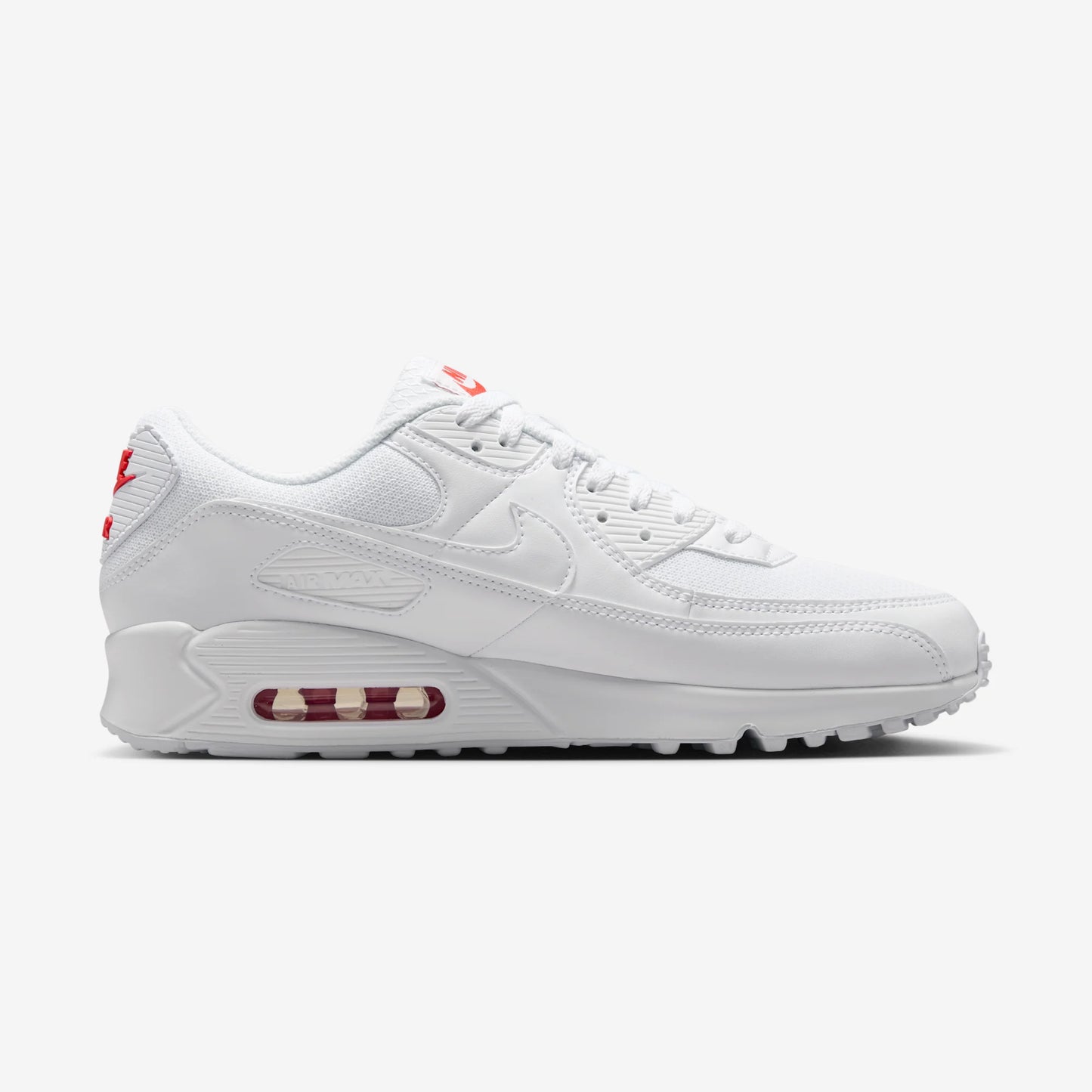 Nike Air Max 90 White Light Crimson