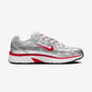 Nike P-6000 Metallic Silver Gym Red