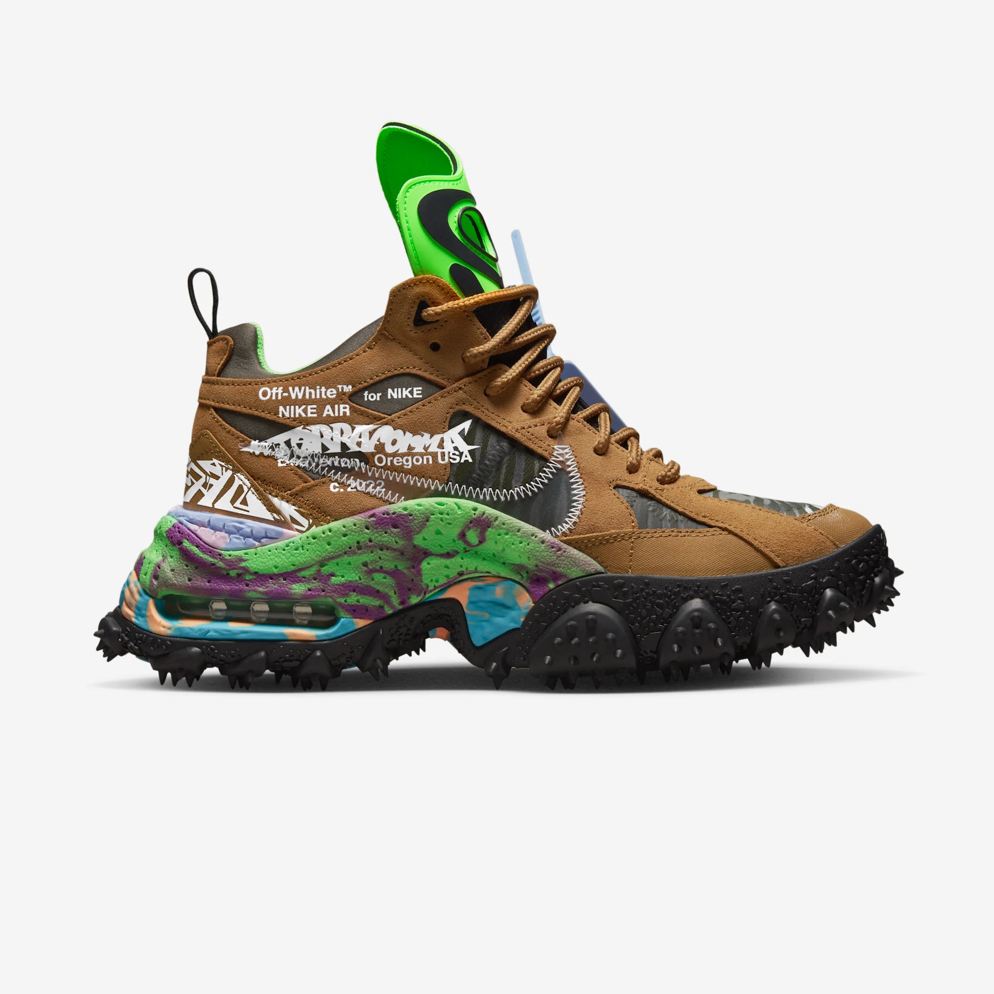 Nike Air Terra Forma Off-White Wheat Green Strike