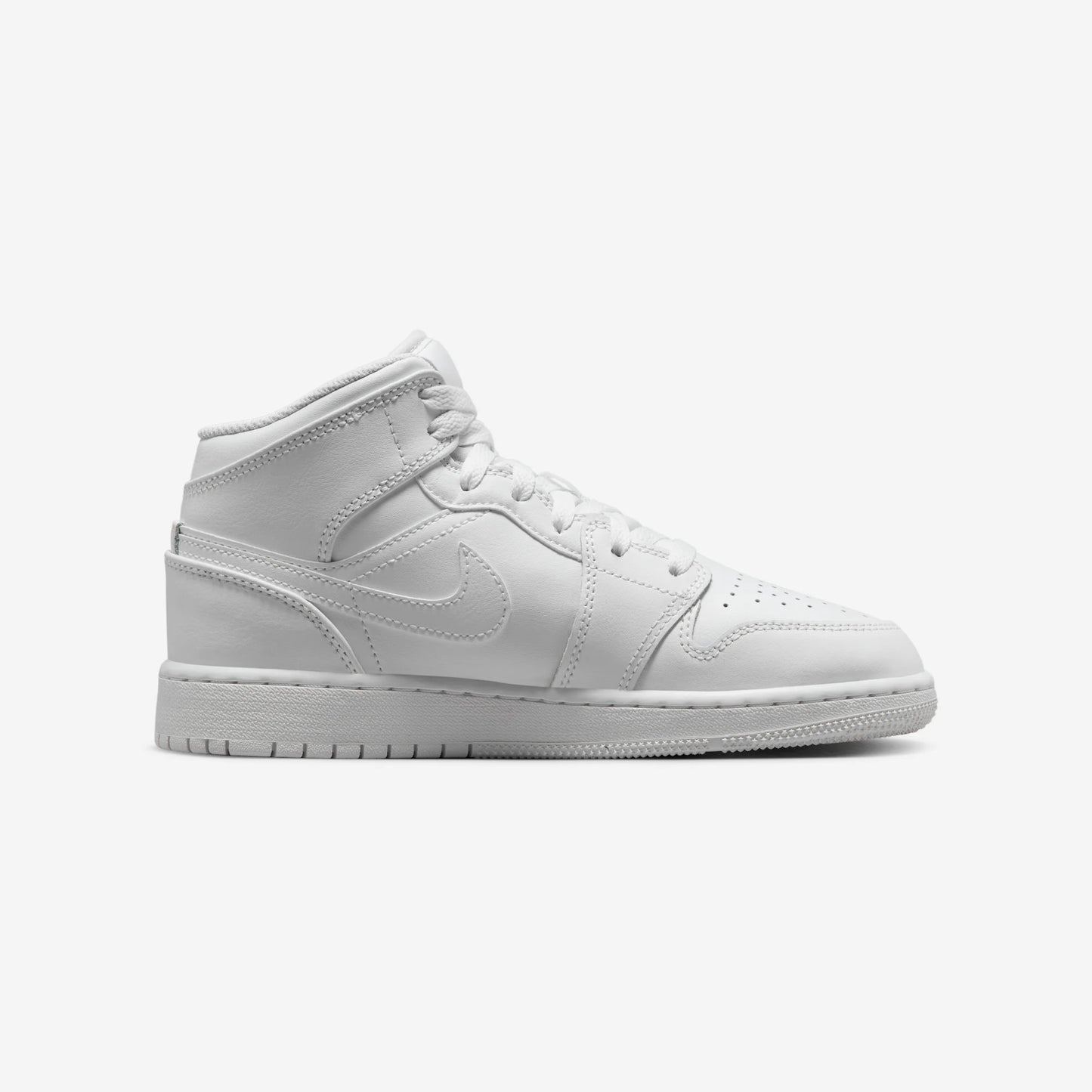 Jordan 1 Mid Triple White (2023) (GS)