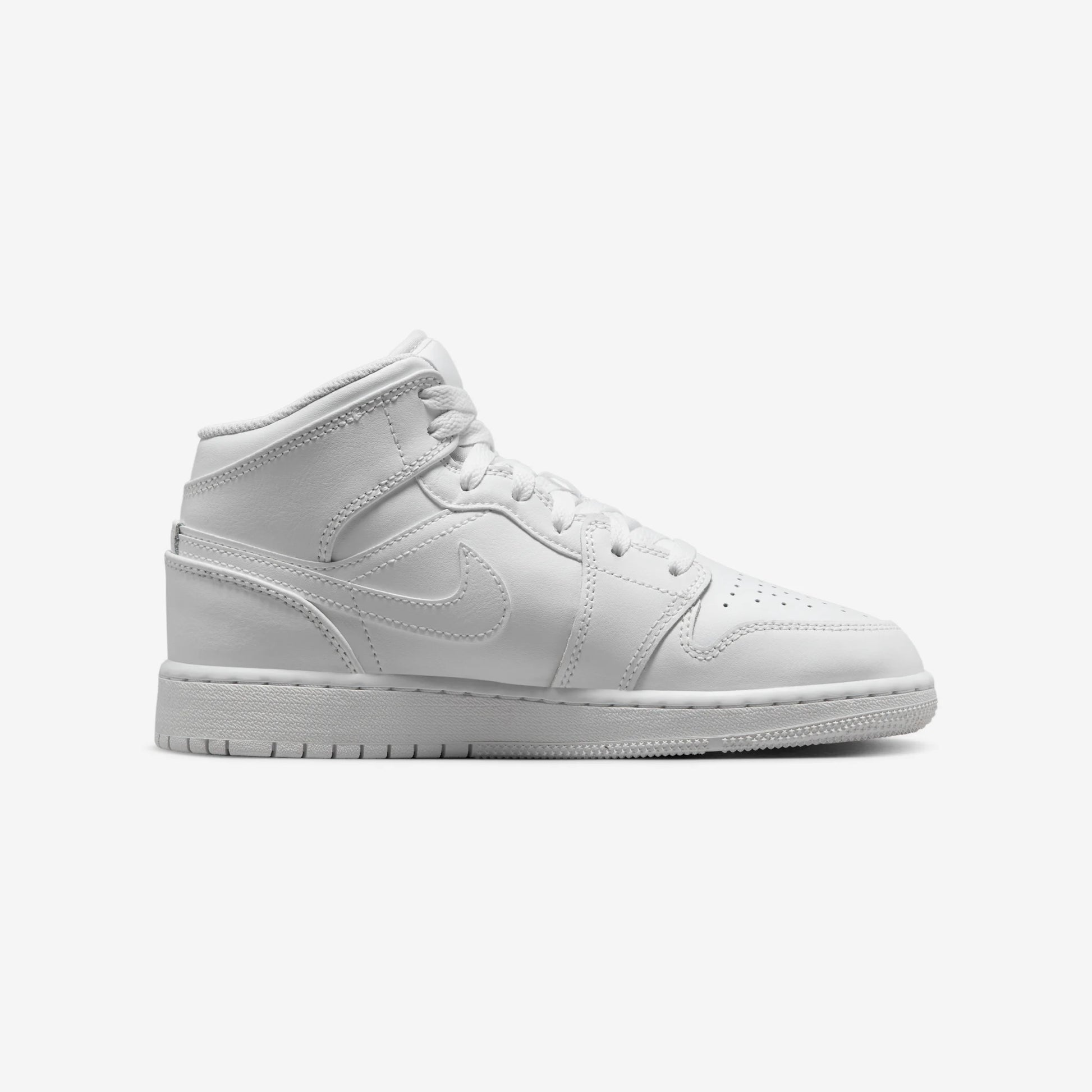 Jordan 1 Mid Triple White (2023) (GS)