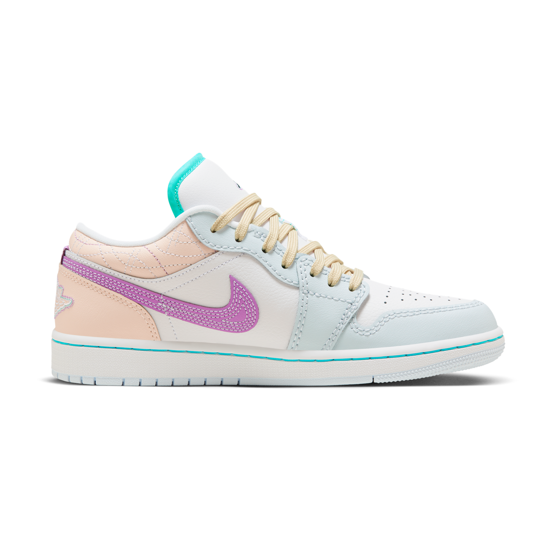 Jordan 1 Low Multi-Color Sashiko (Women's)