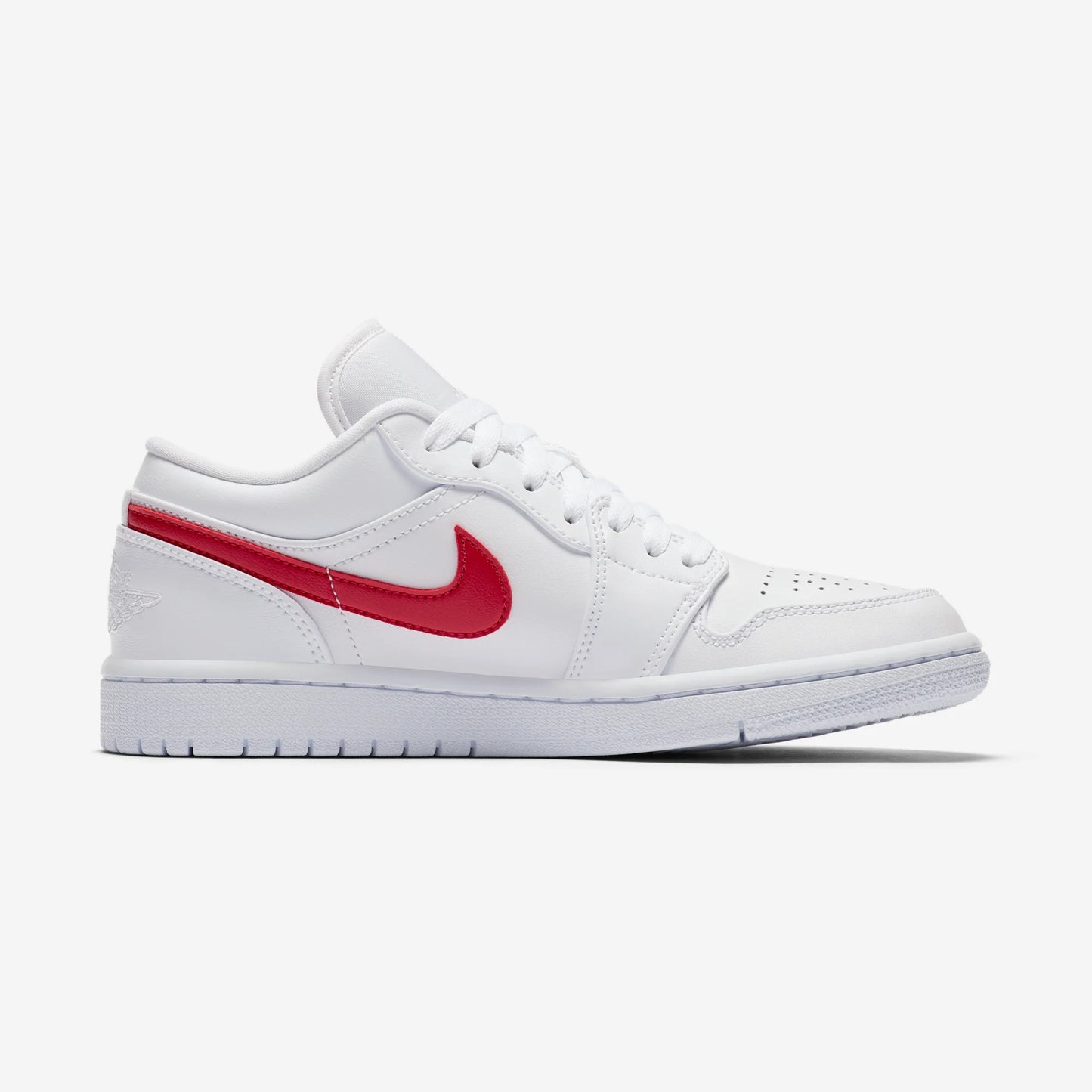 Jordan 1 Low White University Red (Women's)