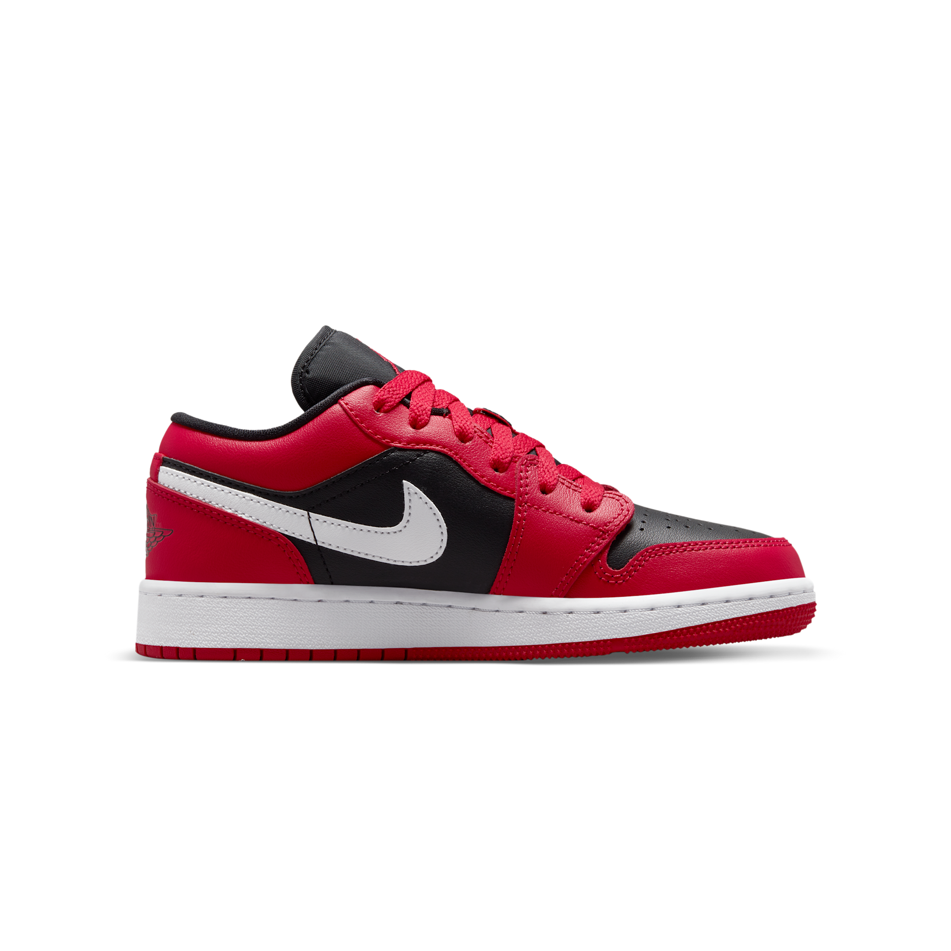 Jordan 1 Low Black Very Berry (GS)