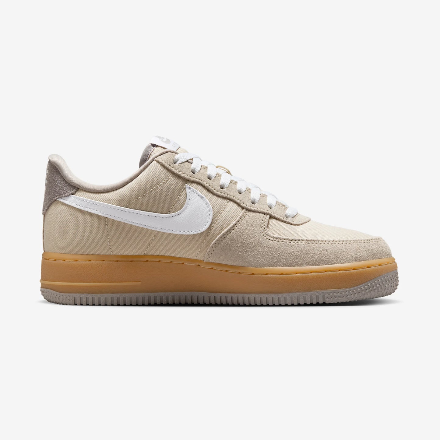 Nike Air Force 1 Low '07 Suede Canvas Khaki (Women's)