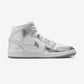 Jordan 1 Mid SE Metallic Silver (Women's)