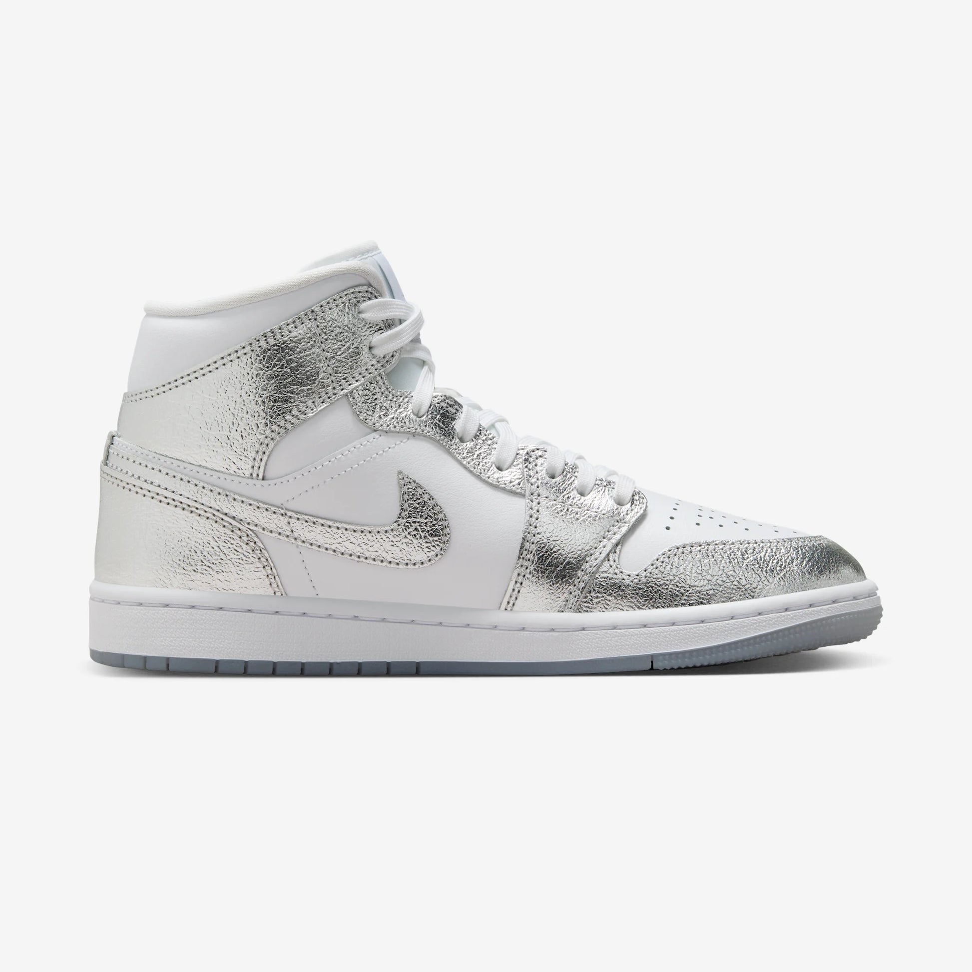 Jordan 1 Mid SE Metallic Silver (Women's)