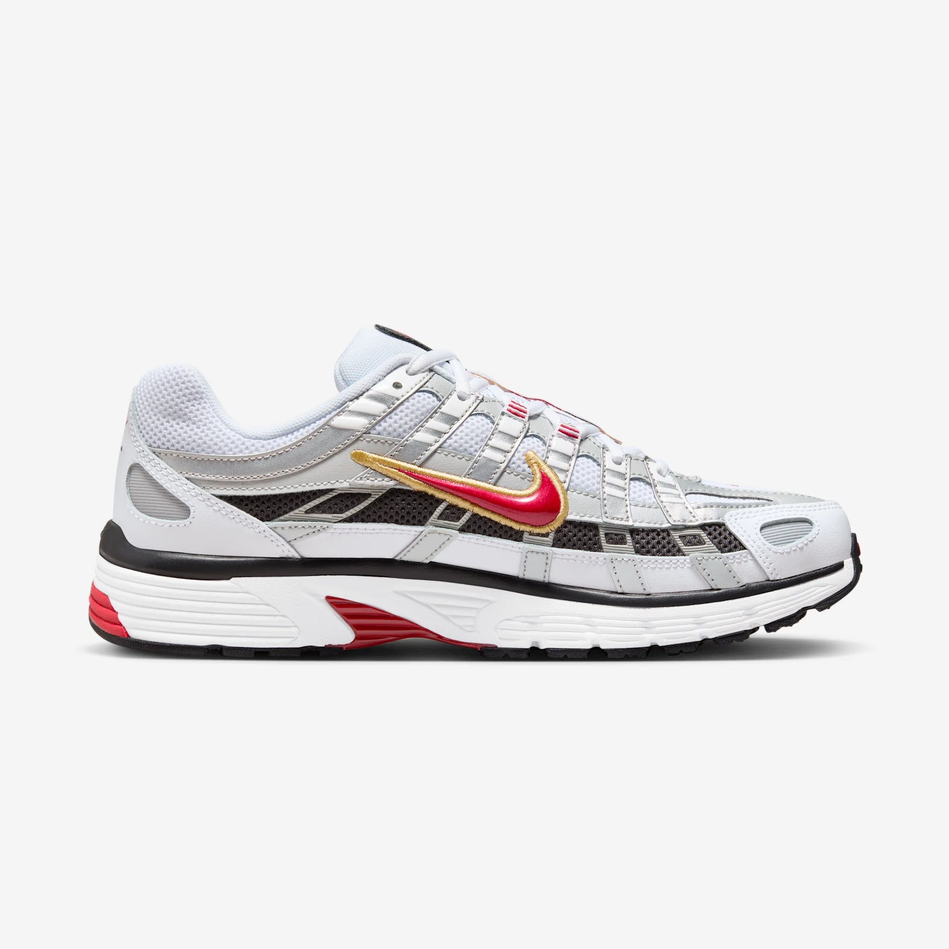 Nike P-6000 Platinum Varsity Red