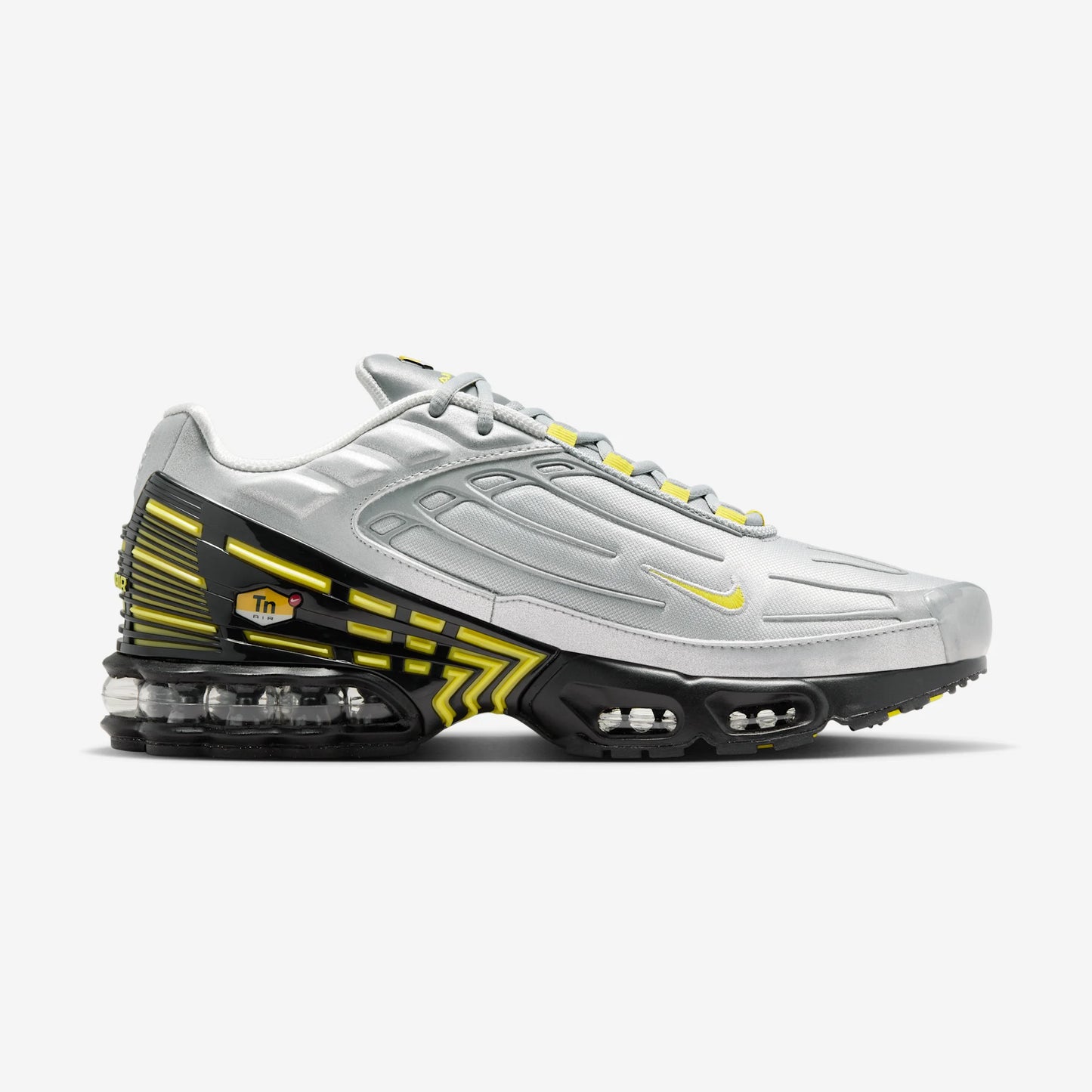 Nike Air Max Plus 3 Metallic Silver Opti Yellow