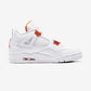 Jordan 4 Retro Metallic Orange