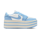 Jordan 1 Low Triple Stack Psychic Blue White (Women's)