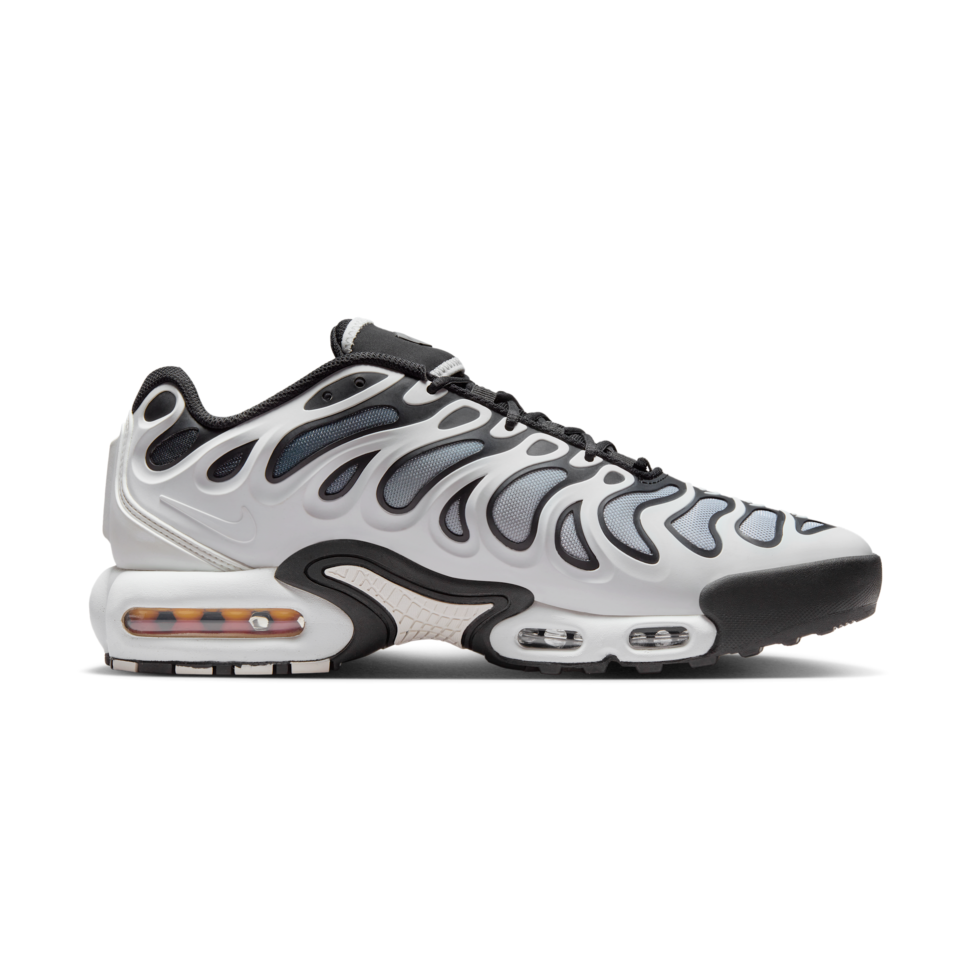 Nike Air Max Plus Drift White Black Metallic Silver