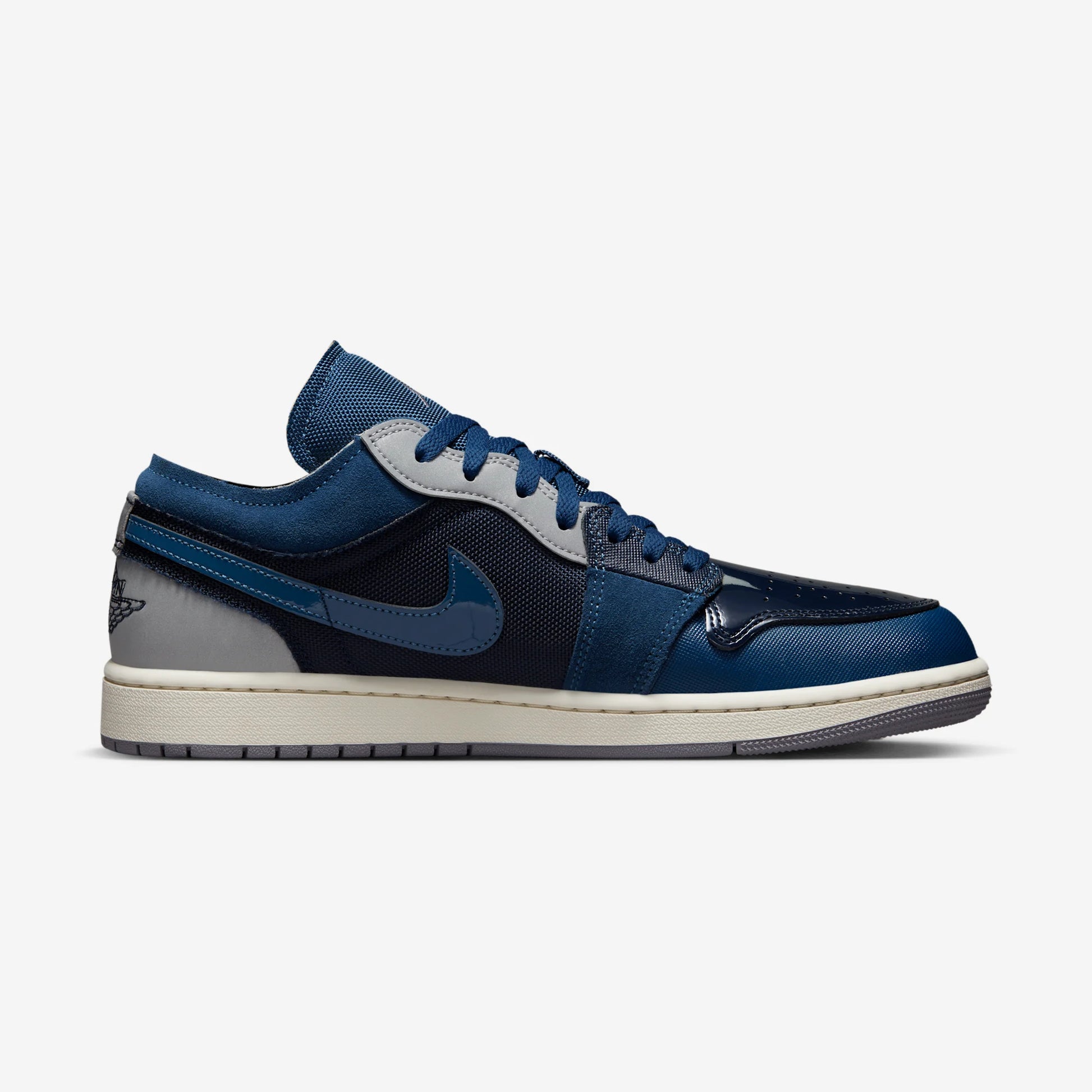 Jordan 1 Low SE Craft Obsidian French Blue Ashen Slate White