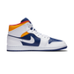 Jordan 1 Mid Royal Blue Laser Orange